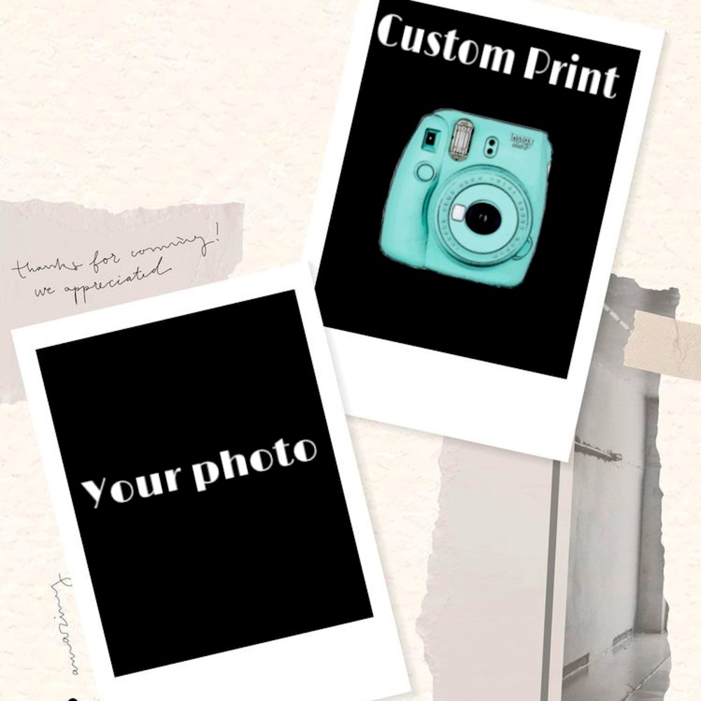 Mini instax film Custom Photo